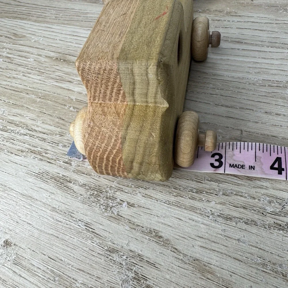 Handmade Carved Wood Cars Set of‎ 2 Race Car / Model T - Toysforblessings